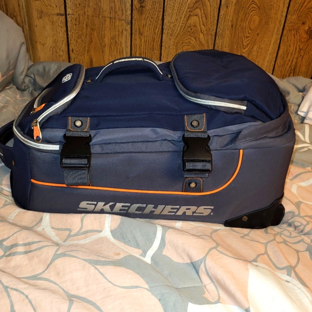 Sketcher's suitcase.